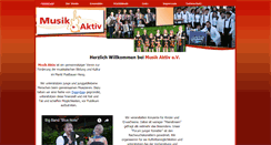 Desktop Screenshot of musik-aktiv-ev.de